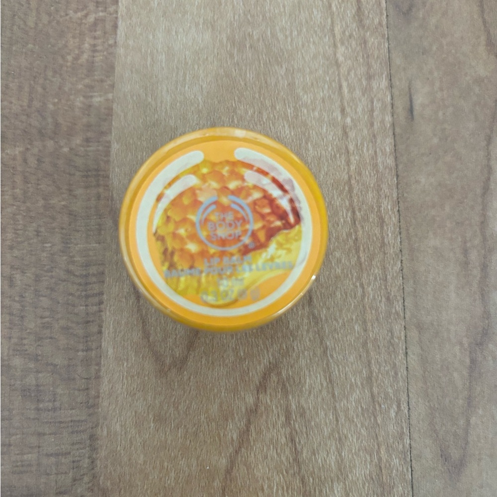 The Body Shop Honey Lip Care in Vibrant Yellow